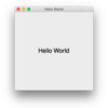 QtとC++でHello Worldを表示する！