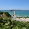 青い海と角島大橋