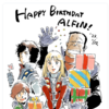 『アルフィン、誕生日おめでとう！』の事。