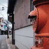 南部駅周辺の町並みと南部梅林　和歌山県日高郡みなべ町