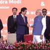 インド高速鉄道起工式に 安倍総理・・・2017年 平成29年9月14日