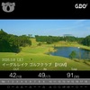 2025年3月8日 イーグルレイクGC：91(36)