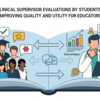 学生による臨床監督者の評価： 教育者にとっての質と有用性の向上