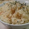桜エビ入り緑茶の茶飯