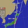 夜だるま台風情報