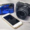 山歩きの記録写真、防水コンデジ vs ミラーレス vs スマホ / XP90 vs EOS M3 vs iPhone5S