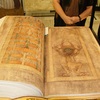 これは、世界最大の古代の手稿「デビルズ・バイブル」です