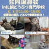 取り急ぎ、今日の譲渡会のお知らせ