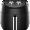 Amazon.com: Air Fryer 4.5 QT Airfryer Classic Timer and Temperature Control Easy to Use with 8 Cooking References 1400W Nonstick Basket Auto Shutoff Kitchen Gifts ALLcool Air Fryer Black: Home & Kitchen