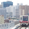 北大阪急行延伸開業区間に乗る。