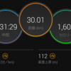 週末は30km走