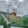 ＃３２９　賃貸住宅の展示施設「ＲＯＯＦＬＡＧ」の建設進む　江東区東雲、２０１９年１２月