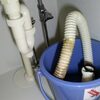 名古屋市緑区　洗面所　排水口から異臭がする　洗浄と部品交換