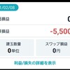 【FX】14日目：76万8640円 (▲5500円)