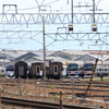 長野総合車両センター廃車置場周辺（4/25）
