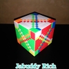 ルービックキューブで模様を作りました！　Rubik's Cube art design