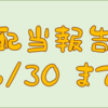 配当金受け取り報告　２０２４／７／３１