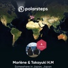 Polarstepsで旅や旅行の記録をつけて、友達とシェアしよう！