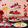 【ベストブライダル】2会場にて、ハーゲンダッツと楽しむアフタヌーンティー。いちご×チョコが彩るケーキやマカロンなど