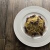 ホタルイカの和風大葉パスタ