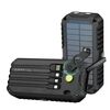【Amazon】ソーラーチャージャー 手回し充電 20000mAh モバイルバッテリー 22.5W 急速充電 6台同時充電 4本ケーブル内蔵 高輝度LEDライト付き SOSモード IPX7防水 耐衝撃 ソーラーモバイルバッテリー 防災グッズ 地震/災害/旅行/アウトドア 緊急停電対策