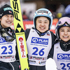 スキージャンプ女子W杯 第17戦 日本勢が表彰台独占 優勝は伊藤