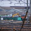 長野総合車両センター車両解体作業の様子