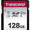 Transcend SDカード 128GB UHS-I U3 V30 対応 Class10 (最大転送速度95MB/s) 5年保証 TS128GSDC300S-E【Amazon.co.jp限定】
