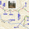 八王子市-日影バス停→矢倉沢→富士見台→狐塚峠→日影バス停