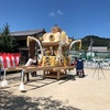新調した屋台のお披露目でした。