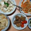 キムチチャーハンの晩ご飯