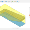 3D CAD 練習課題4-1（3次元CAD利用技術者試験 1級・準1級サンプル問題より・問4のモデリング解答(1/4)）