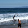 Surfing at El Porto beach 🏄‍♀️