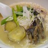 魂麺＠本八幡　9/15限定　市川ベジラーメンと自家製パインウオッカの梨サワー