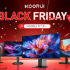 【ブラックフライデー2025】KOORUIの高性能ゲーミングモニターが最大30％OFF以上！200Hz/1ms/Adaptive Sync対応モデルや4K・曲面までお得に