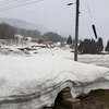 ４月１日は雪が降っています⛄