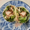 🚩外食日記(359)    宮崎ランチ   「ボンデリスベーカリー」⑥より、【塩メロンパン】【ケバブロール】‼️🌐宮崎市青島🌐
