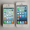 iPhone5開封、iPhone4Sとの大きさ・デザイン比較レビュー：似ているようで結構違う
