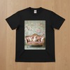 ポメラニアンのロココ調シャビーピンクTシャツができました！