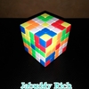 ルービックキューブで模様を作りました！　Rubik's Cube art design