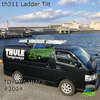 THULE th311 ladderTiltトヨタハイエース取り付け事例　有限会社谷川屋