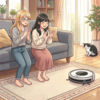 【日常】本日のふうふ小話｜家にロボット掃除機「ルンバ」がやってきました。