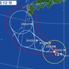 台風12号…接近中