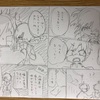 【漫画制作1506日目】ペン入れ進捗その４/ネーム進捗その１