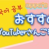 韓国語勉強におすすめ！優しい声で癒されながら身につく必見！韓国人YouTuberを紹介します！！