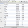 iTunesライブラリ構築中