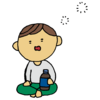 寝不足・・・