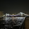 隅田川テラス8キロ：今日は暑かった・・・そんな中キロ７で走り切った
