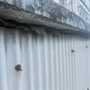 MT-09 キャリア補強とモツ鍋と屋根
