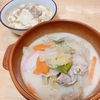 【夜食ごはん】白菜の大量消費！がっつりにんにく麺なしちゃんぽん